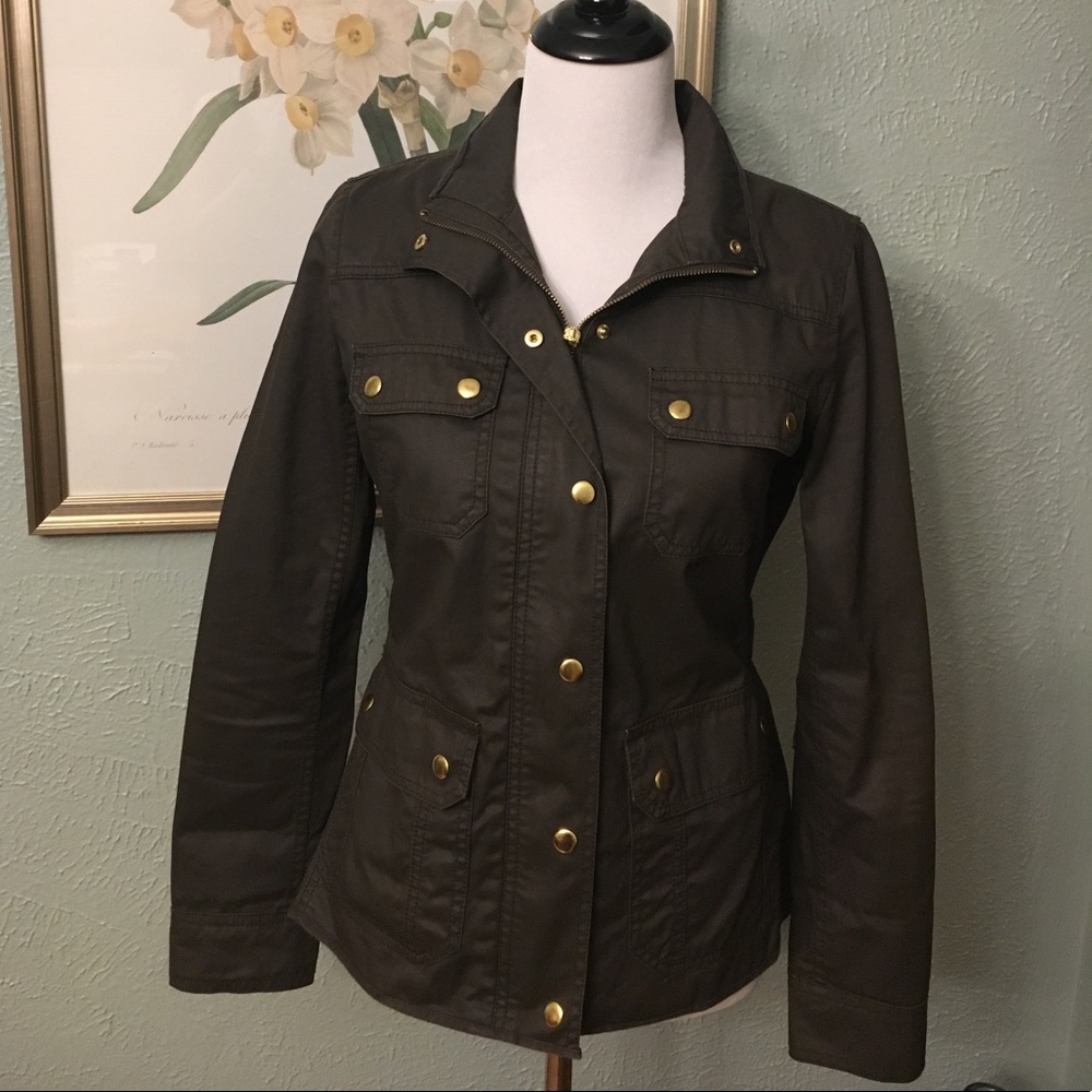 🍁 J.Crew Downtown Field Jacket 🍁 - Picture 3 of 10